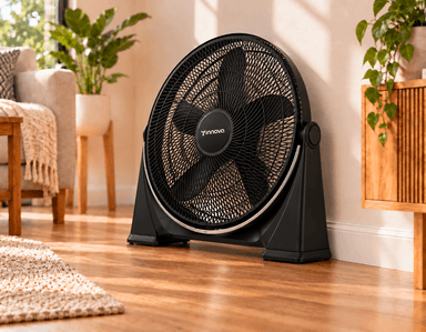 Ventilador de piso 20" negro