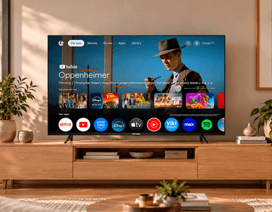 Televisor LED 55" 4K Google TV